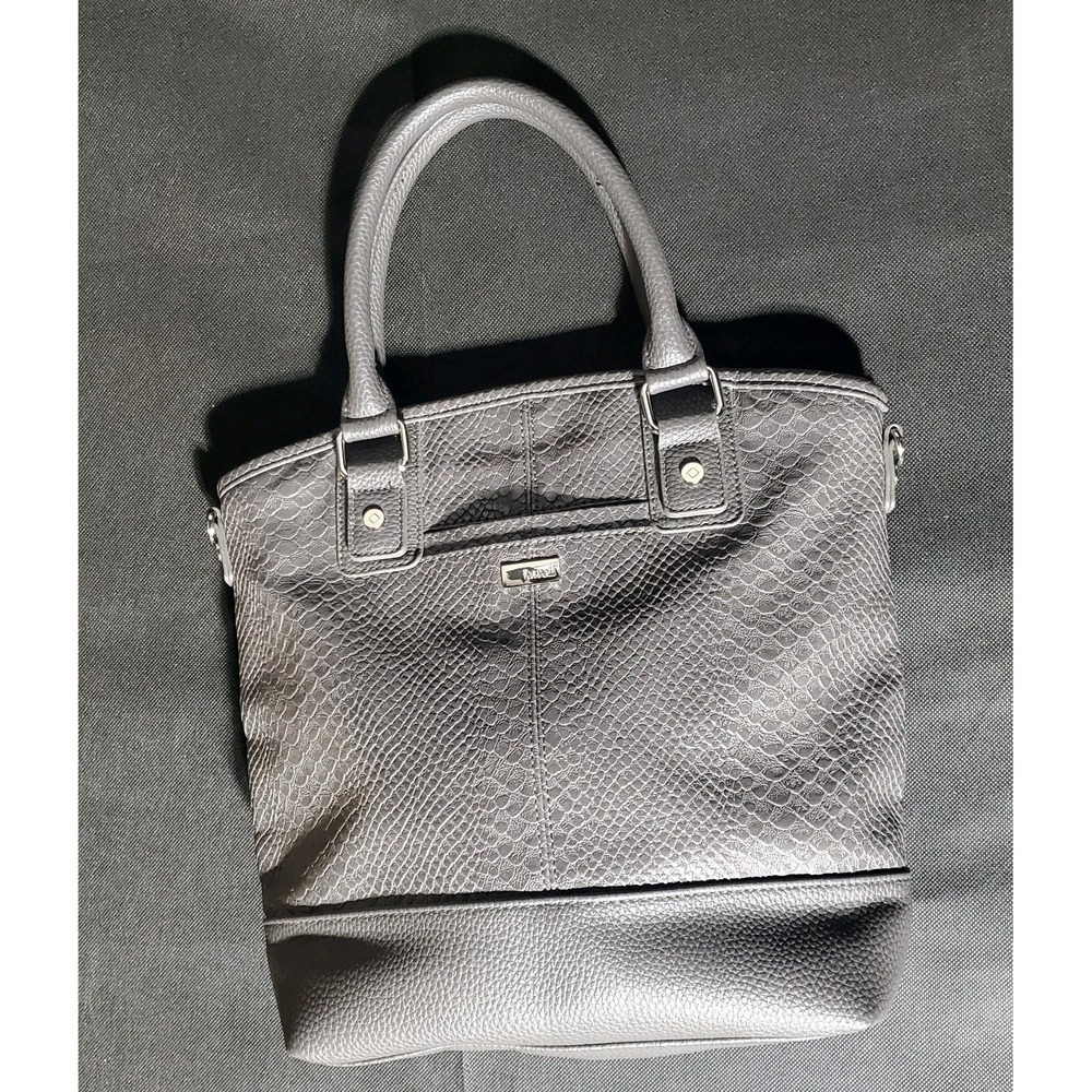 Jewell by Thirty-One Gray Croc Crossbody Purse